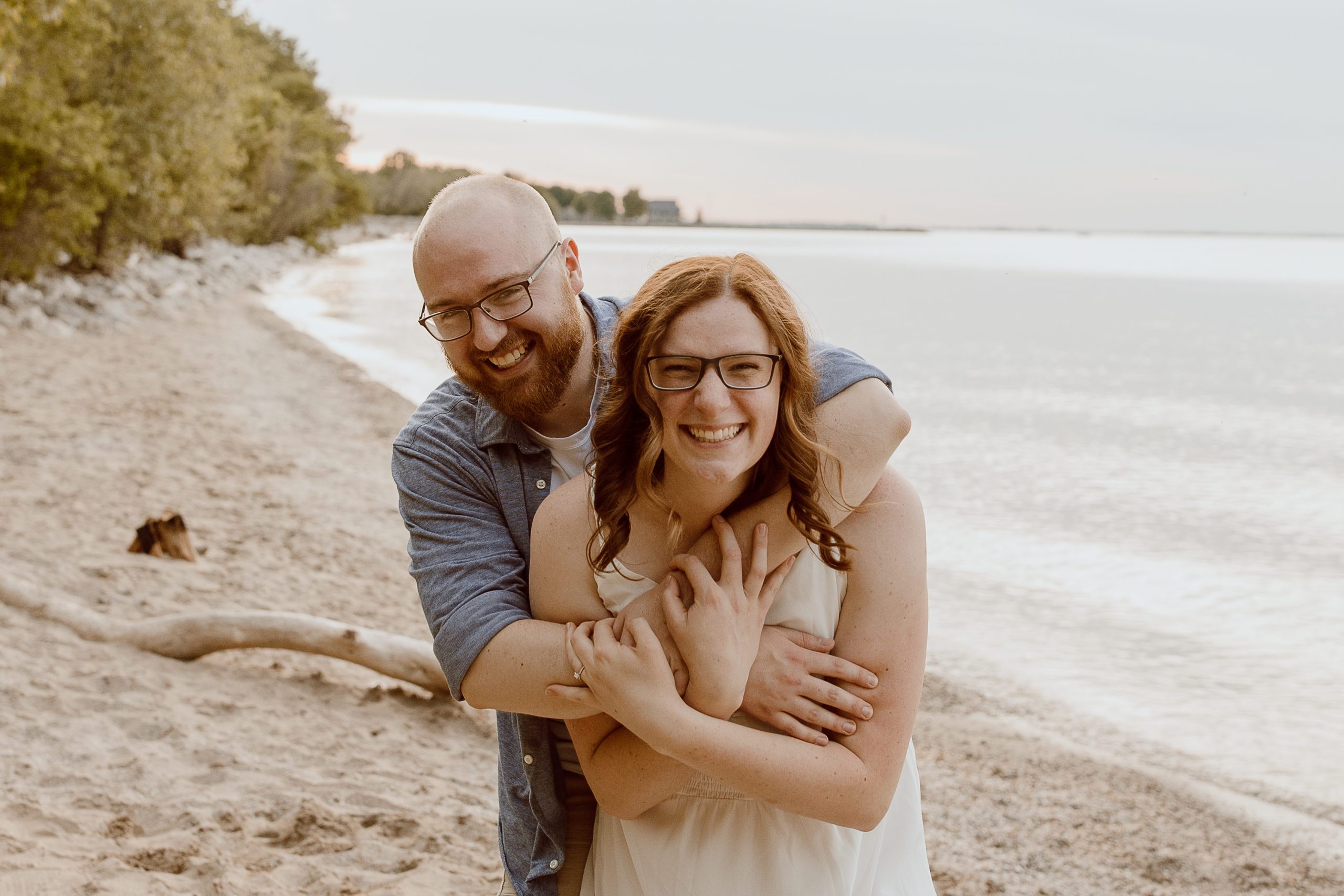 Maumee Bay State Park engagement photos