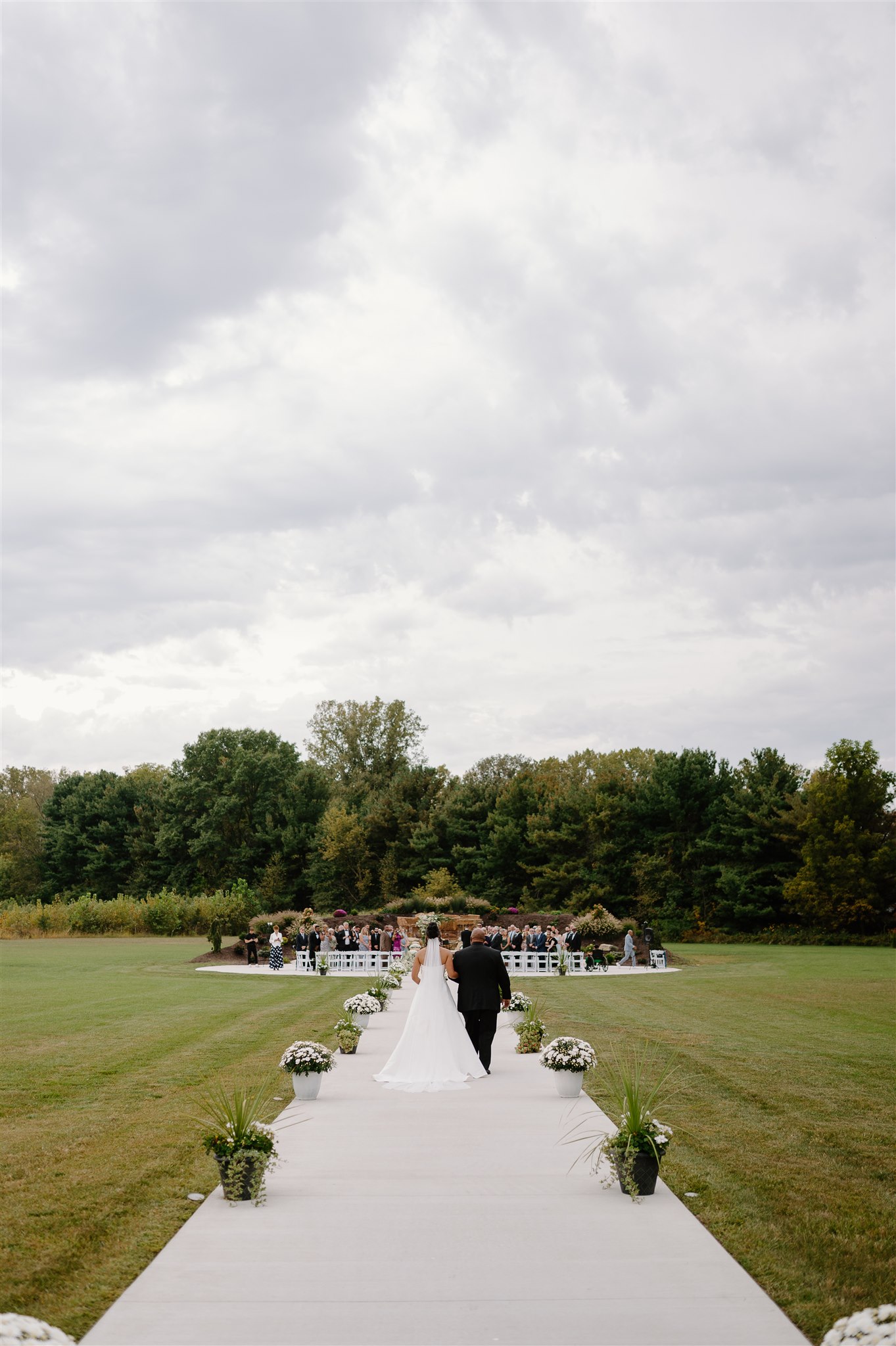 Birchwood Meadow wedding ceremony area